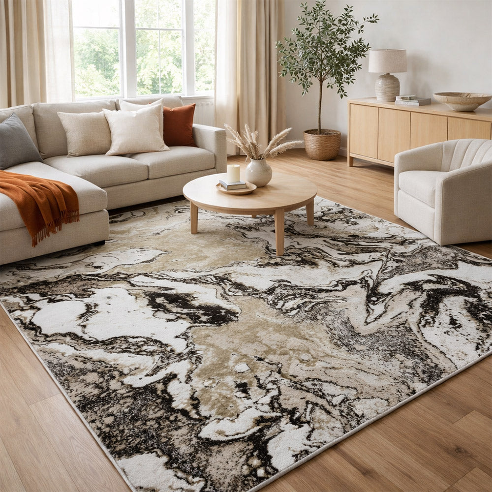 Covor Eliza 933 Bej/ Crem/ Maro