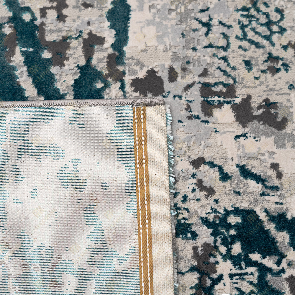Covor Antik Modern Turcoaz Mix