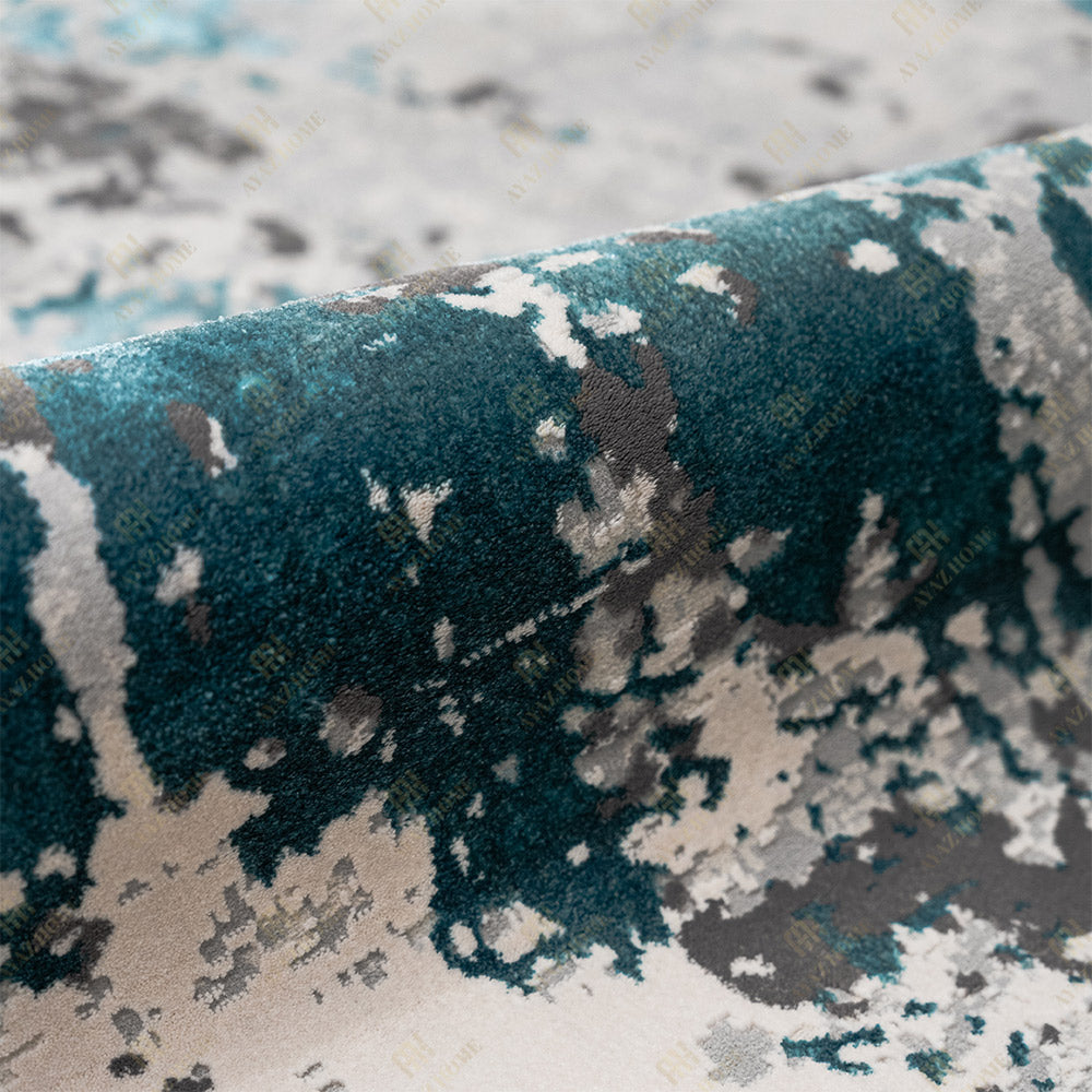 Covor Antik Modern Turcoaz Mix