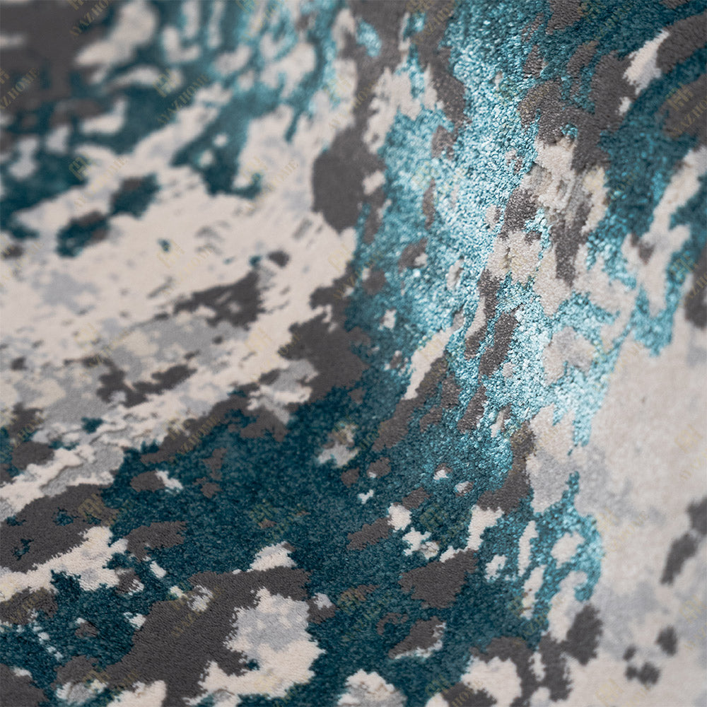 Covor Antik Modern Turcoaz Mix