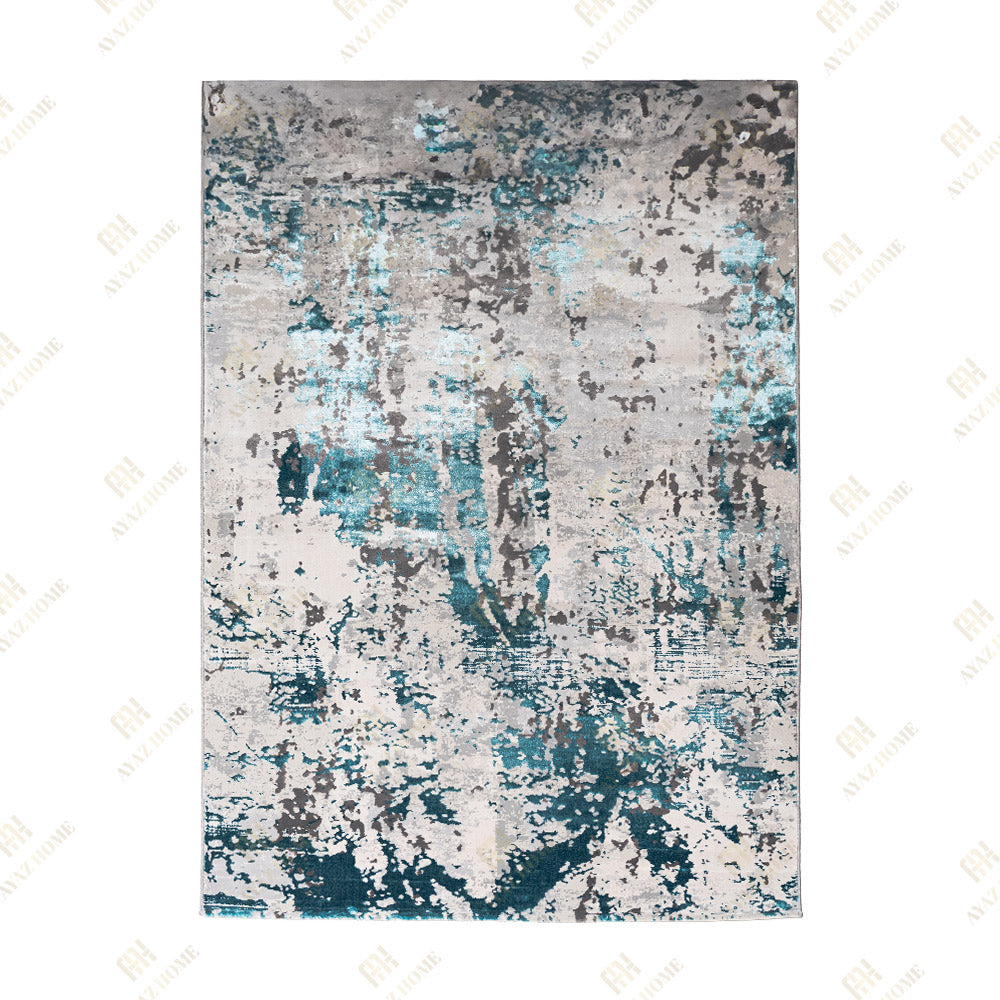 Covor Antik Modern Turcoaz Mix