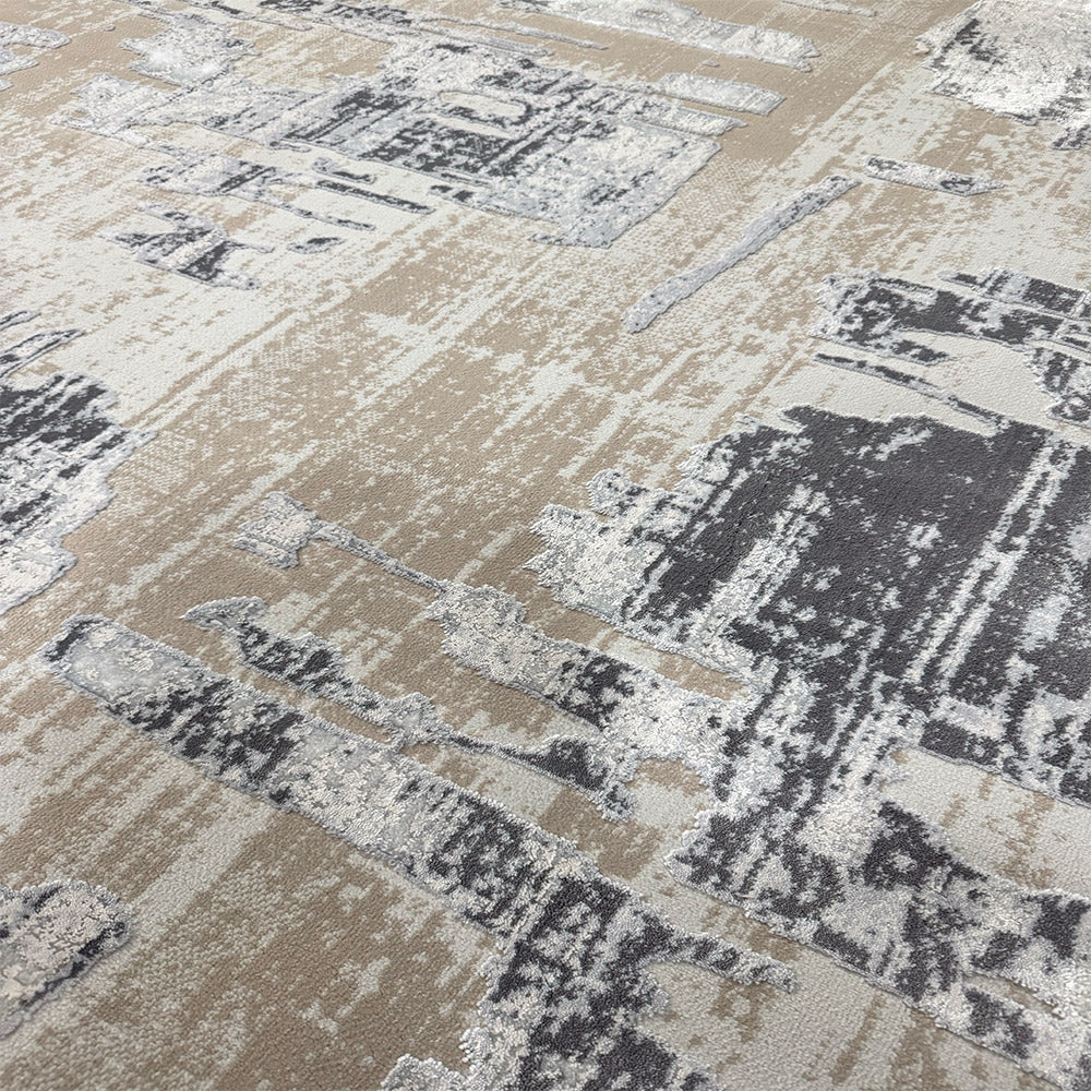 Covor Antik Mozaic Delight Bej Alb 6339B