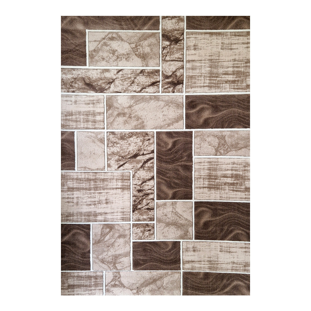 Covor Romantic Geometry Maro Crem Alb