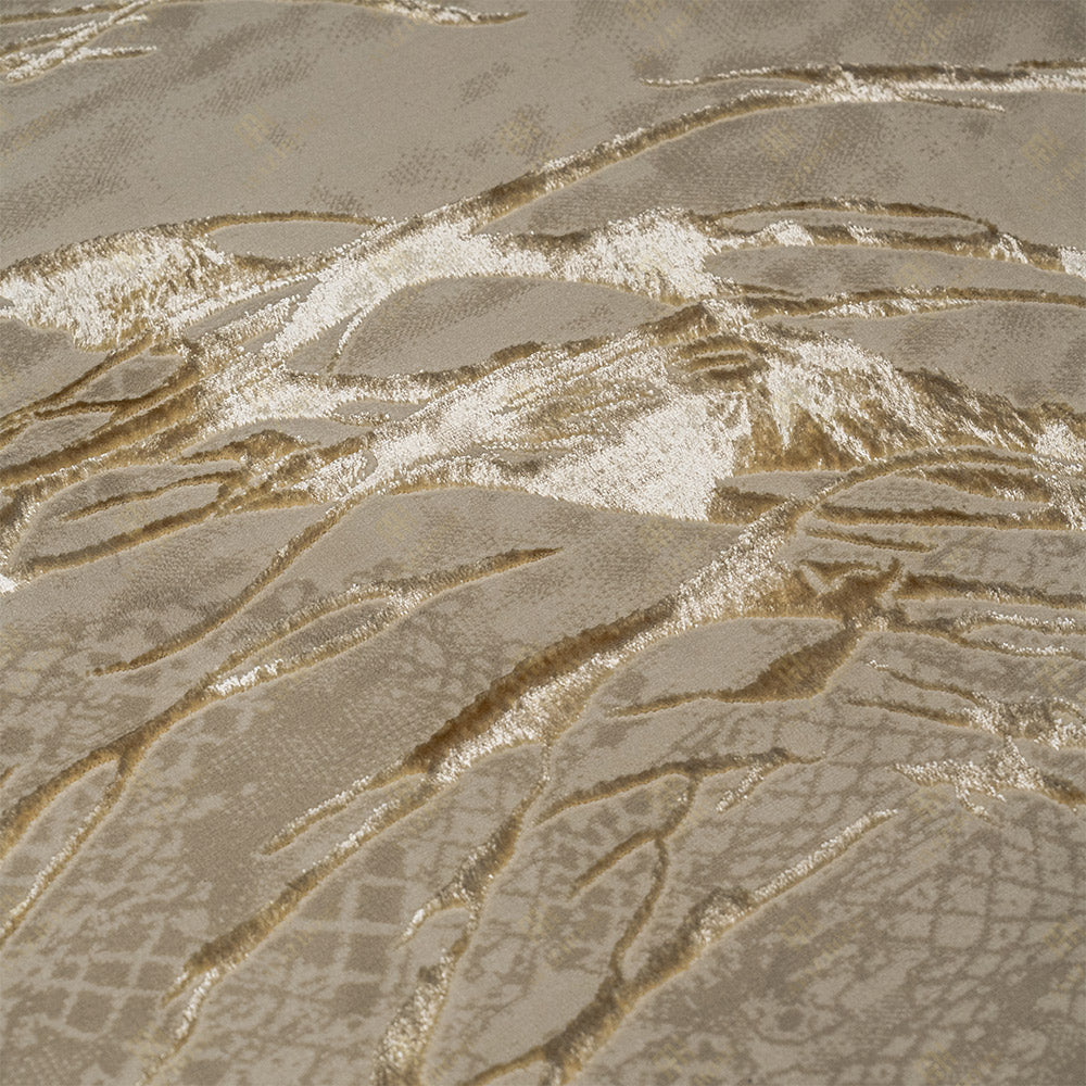 Covor Elif Silky Soft Wave Crem Gold