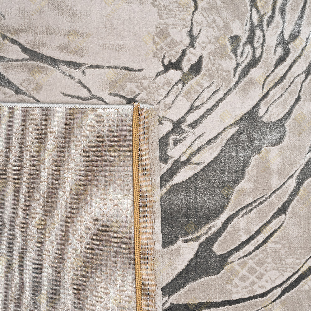 Covor Elif Silky Soft Wave Gri Deschis