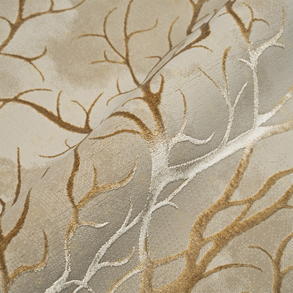 Covor Elif Silky Soft Pearly Crem Auriu