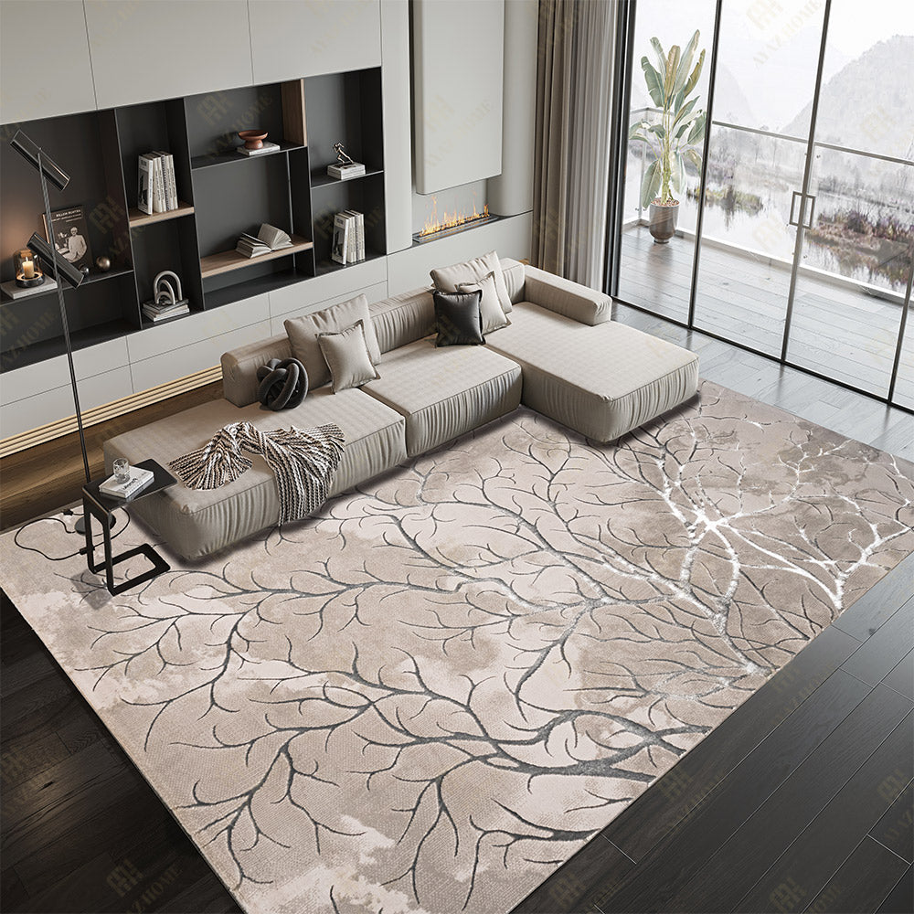 Covor Elif Silky Soft Pearly Gri
