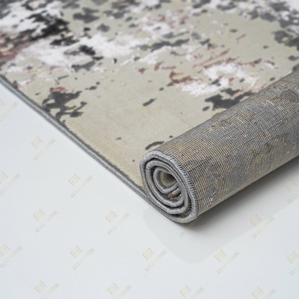 Covor Milano Modern Crem Roz Somon