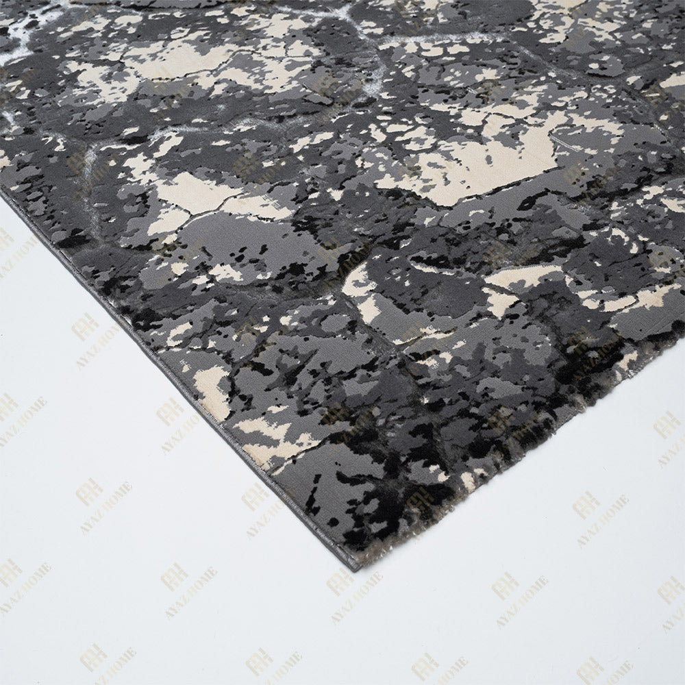 Covor Milano Bedrock Crem Gri