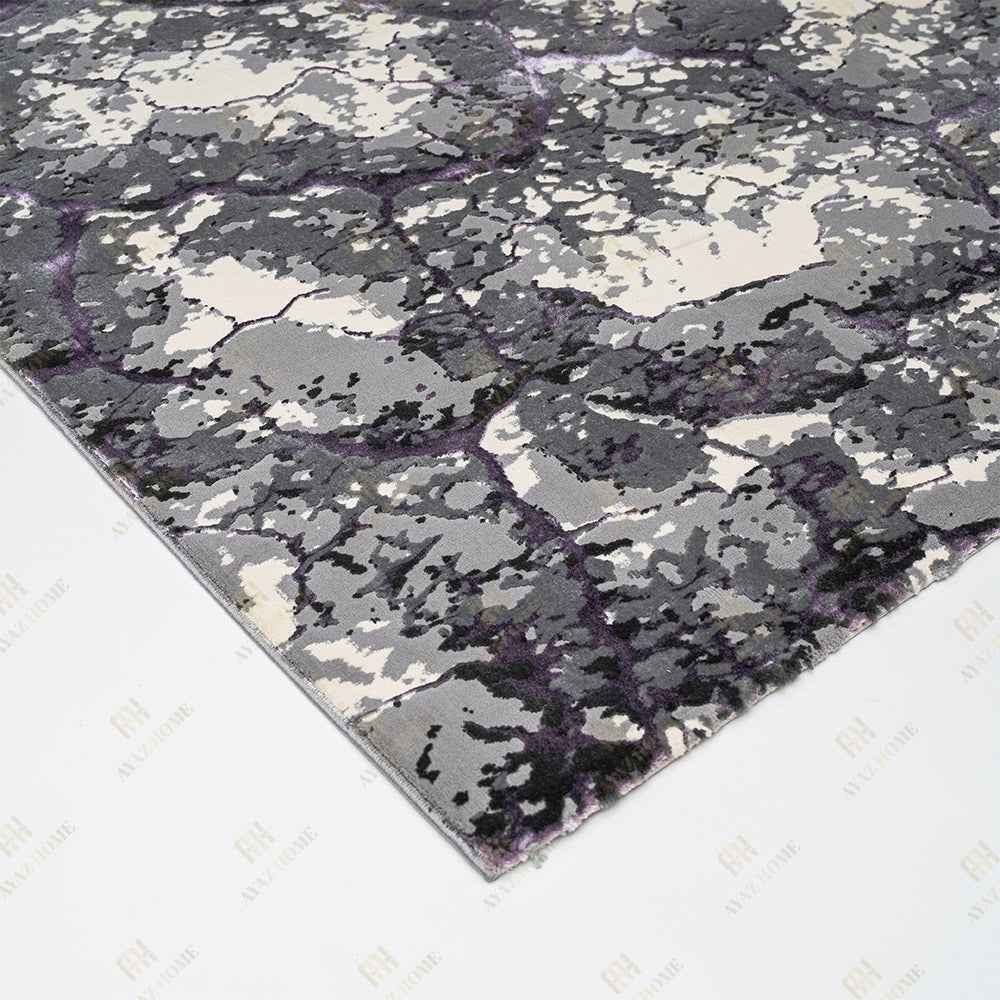 Covor Milano Bedrock Crem Lila
