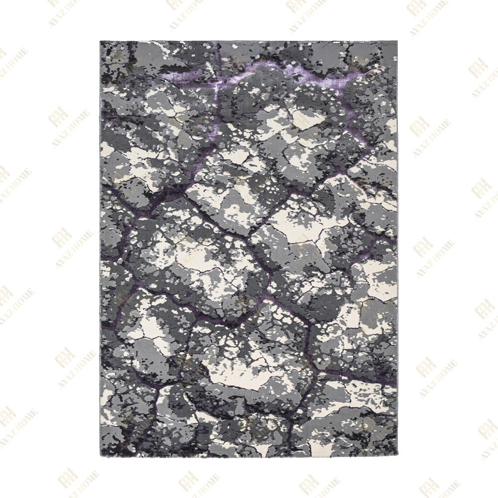 Covor Milano Bedrock Crem Lila