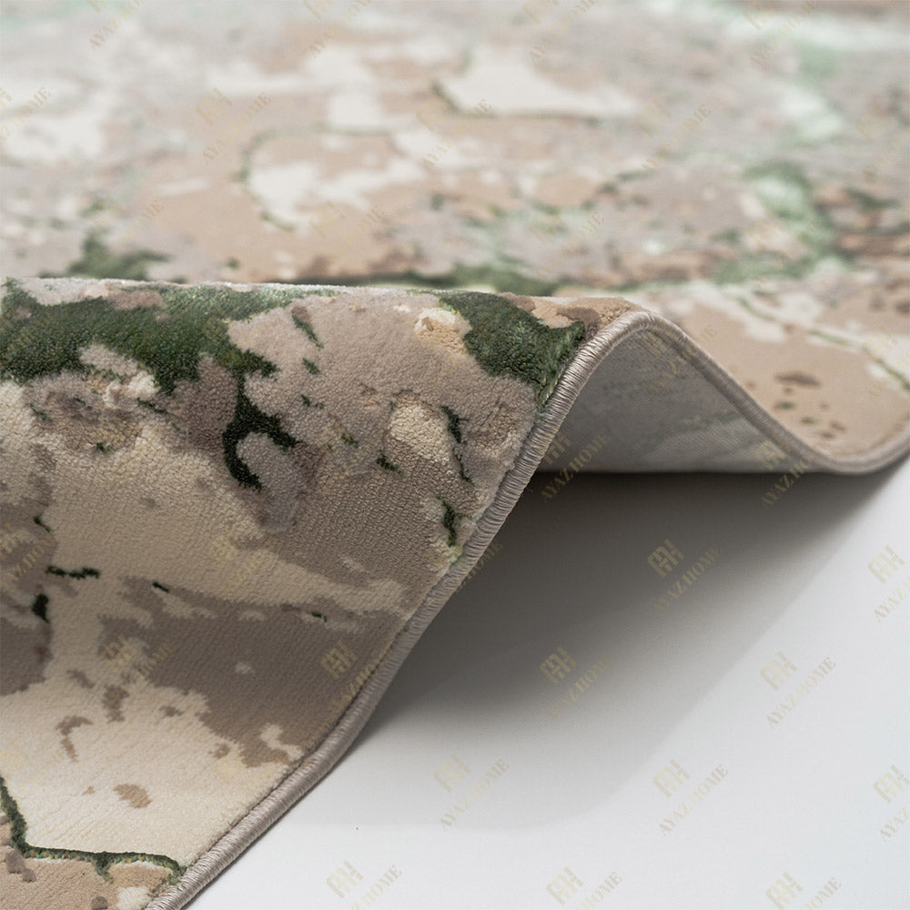 Covor Milano Bedrock Crem Verde