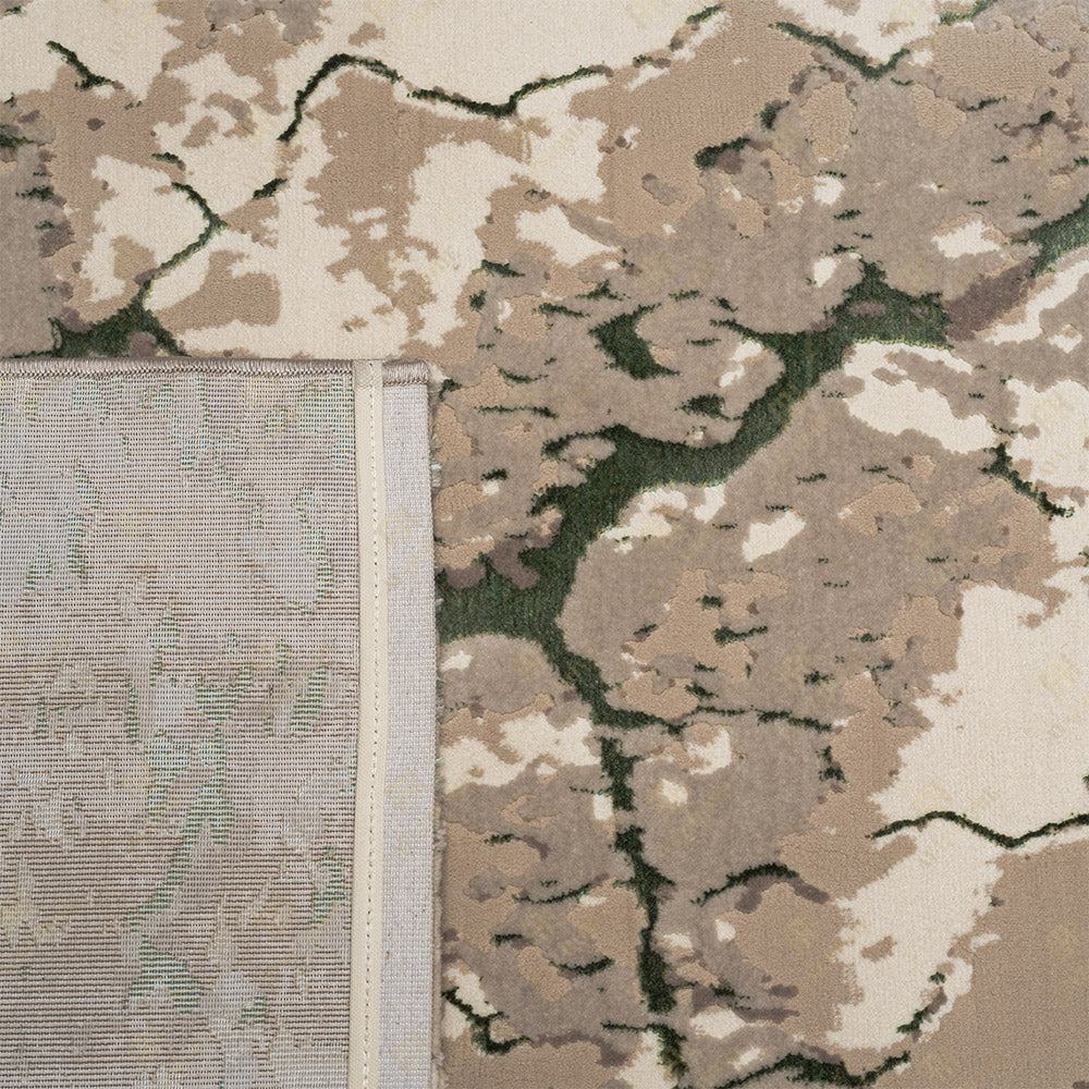 Covor Milano Bedrock Crem Verde
