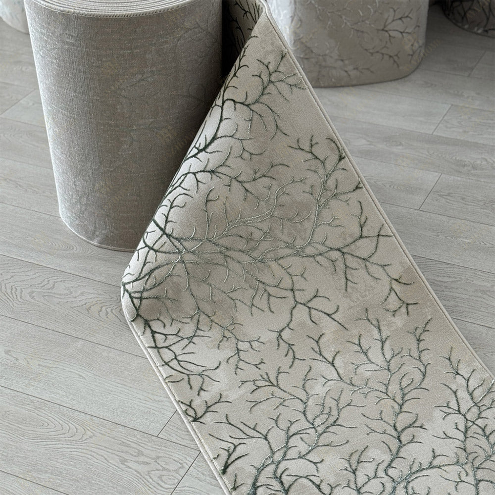 Traversa Elif Silky Soft Pearly Crem Verde