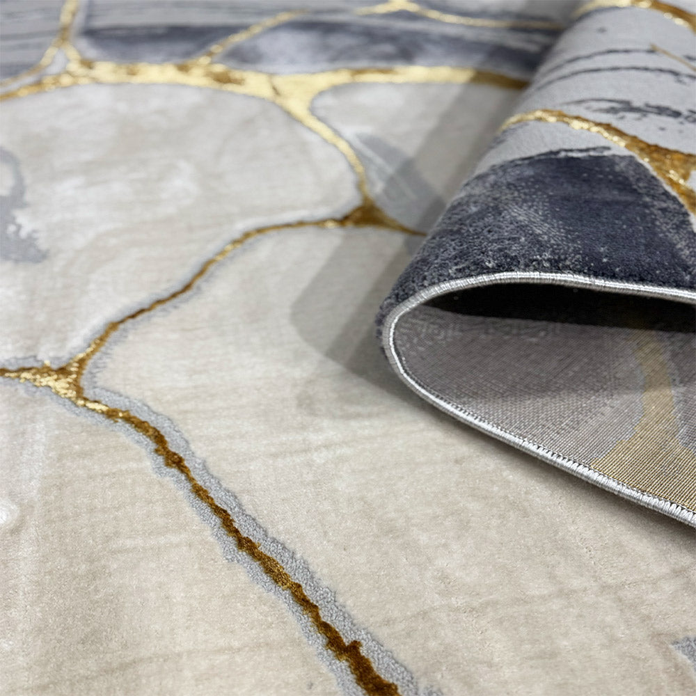 Covor Marble Royale Crem/ L.Gri 0851A