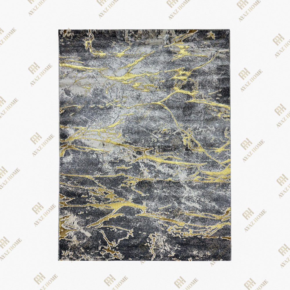 Covor Marble Elegance Gri/ Gold 0853A