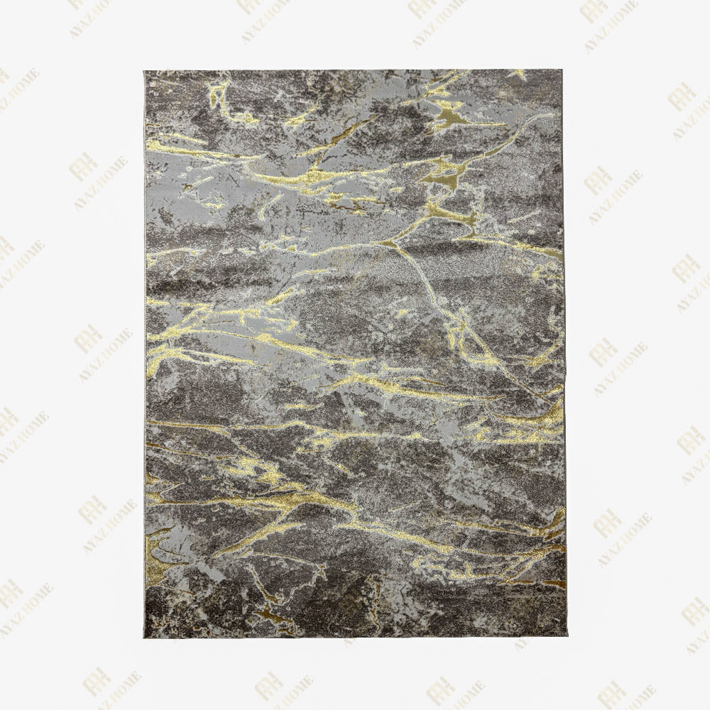 Covor Marble Gri/ Gold 0853A